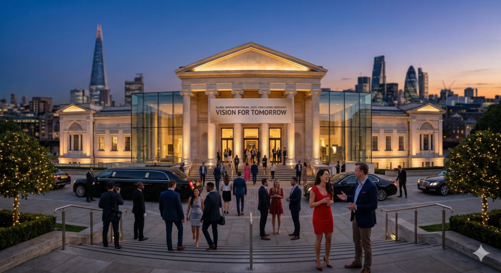 London Development Forum 2024 Closing Ceremony at a Neoclassical Venue